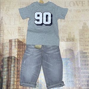 The Children’s Place T-Shirt and Jeans